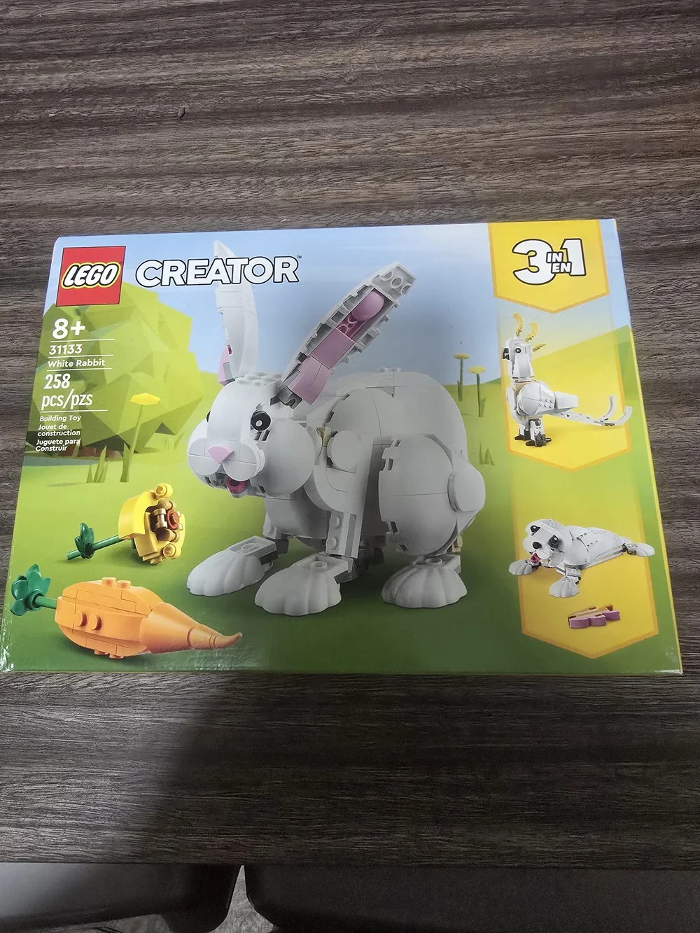 Lego White Rabbit Creator 3-in-1 Building Set 31133